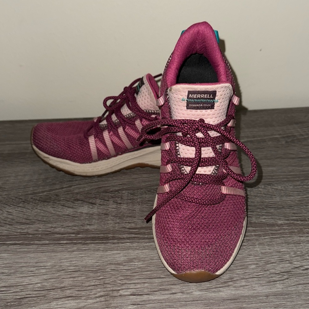 Merrell Bravada Edge Fuchsia‎ Purple Women Outdoors Trail Shoes J135584 8